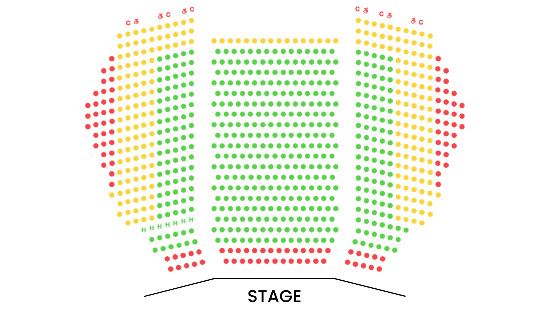 Kelowna Community Theatre Map